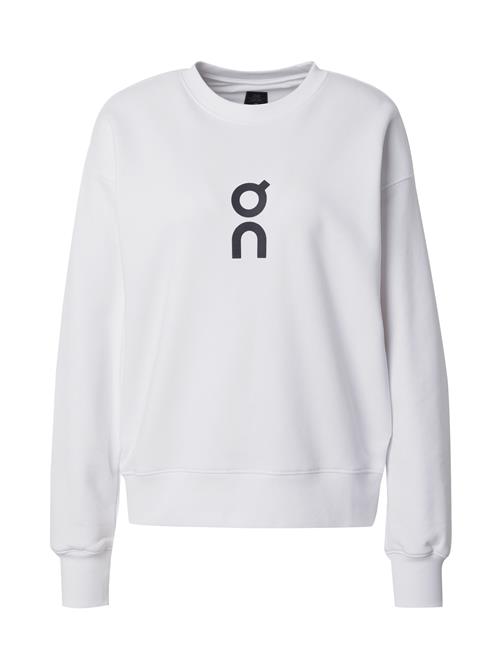 On Sweatshirt 'Club'  sort / hvid