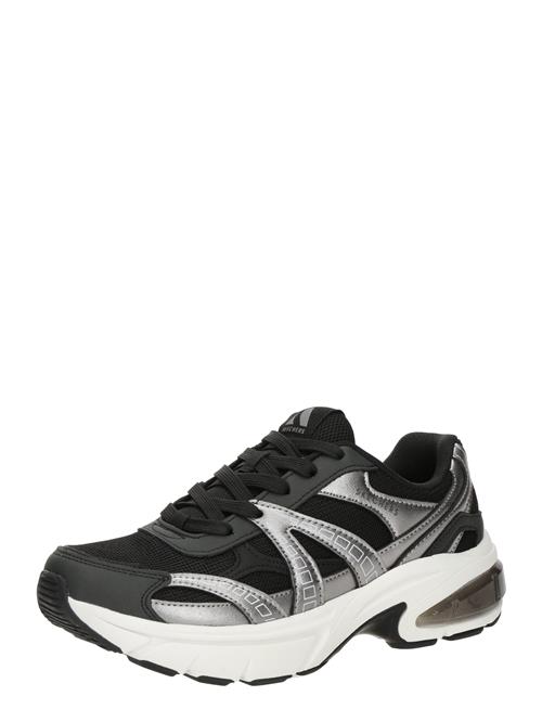 SKECHERS Sneaker low 'SHADOW - STELLAR 90'  sort / sølv / hvid