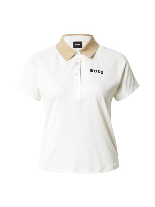 BOSS Shirts 'Ellici'  beige / sort / hvid