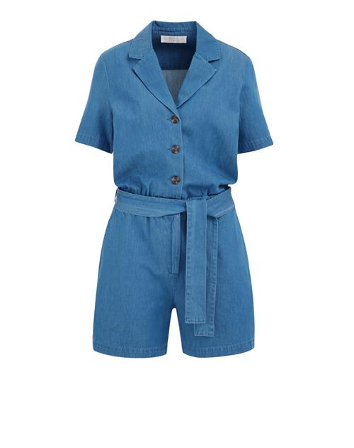 Se WE Fashion Jumpsuit  blue denim ved About You