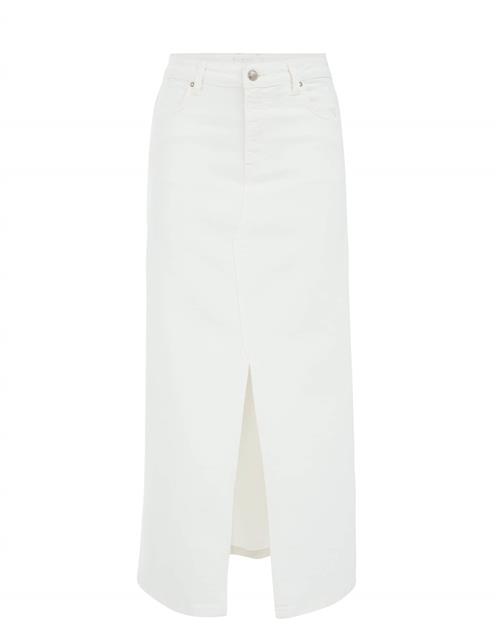 WE Fashion Nederdel  white denim