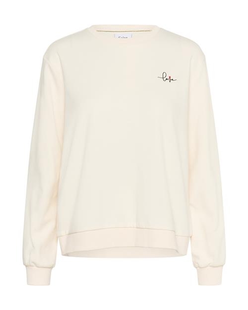 Se SAINT TROPEZ Sweatshirt 'Jetti'  uldhvid ved About You