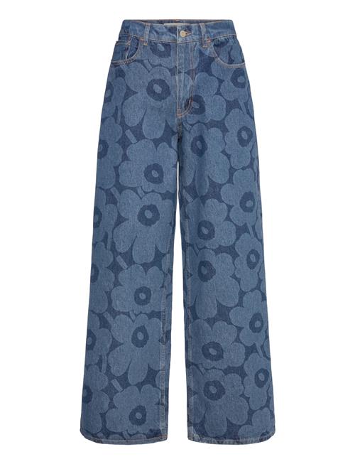 Maridenim Loose Unikko Marimekko Blue