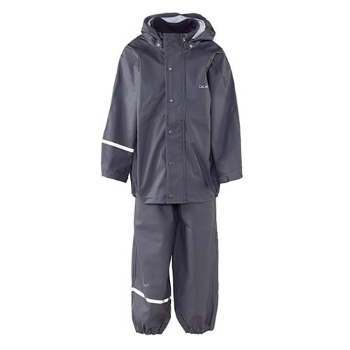 Celavi Basic Regntøjssæt Grey | Grå | 70 cm