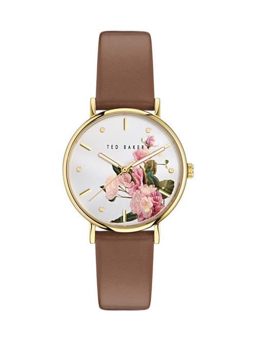 Ted Baker Analogt ur 'PHYLIPA FASHION'  brun / guld / mørkegrøn / gammelrosa