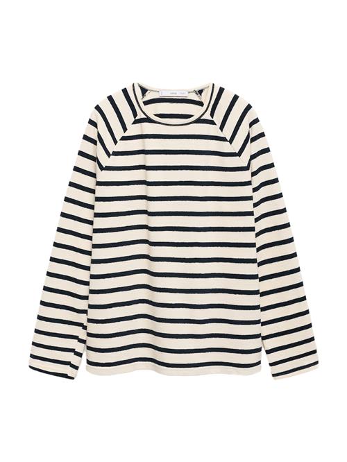 Se MANGO Pullover 'TIMON'  ecru / navy ved About You