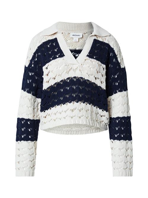 Se Monki Pullover 'Ivona'  navy / uldhvid ved About You