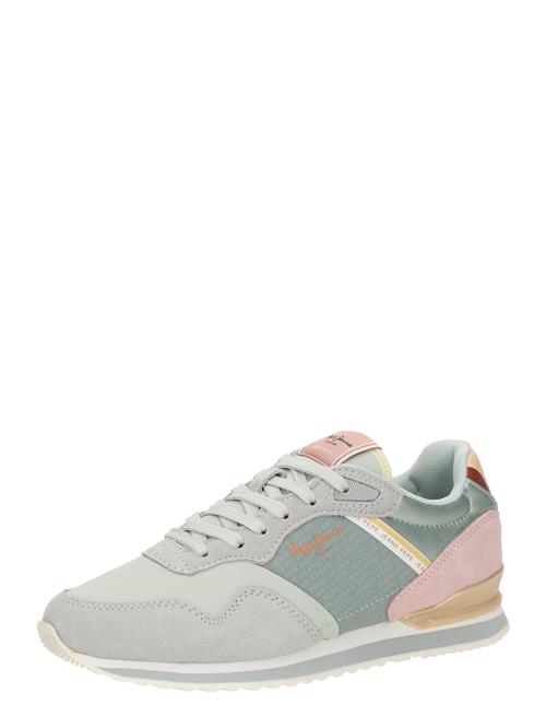 Pepe Jeans Sneaker low 'London'  grå / petroleum / mint / lyserød