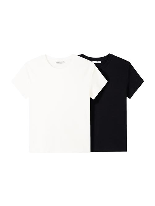 Bershka Shirts  sort / hvid