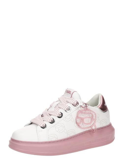 Se Karl Lagerfeld Sneaker low  pink / hvid ved About You