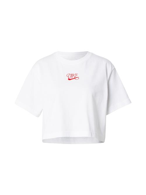 Nike Sportswear Shirts  rød / hvid