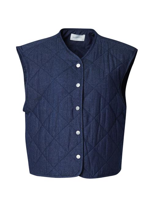 MSCH COPENHAGEN Vest 'Meika Lysandra'  blue denim