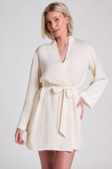 Hunkemöller Satin kimono Hvid