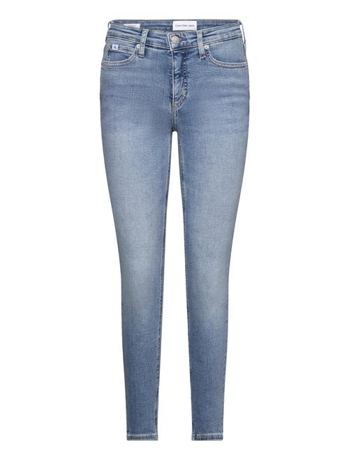 Mid Rise Skinny Calvin Klein Jeans Blue