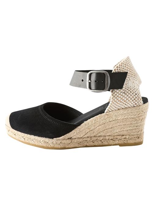 Se Next Sandaler med rem  creme / mørkebeige / sort ved About You