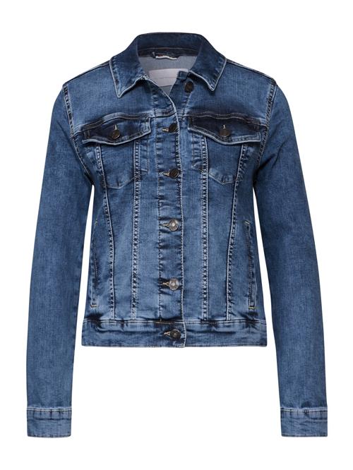 STREET ONE Overgangsjakke  blue denim