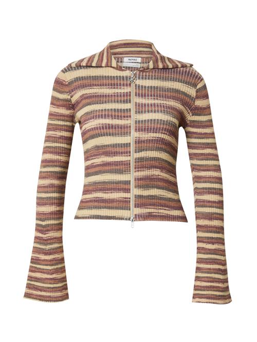 Se Monki Cardigan  beige / brun / lysebrun ved About You