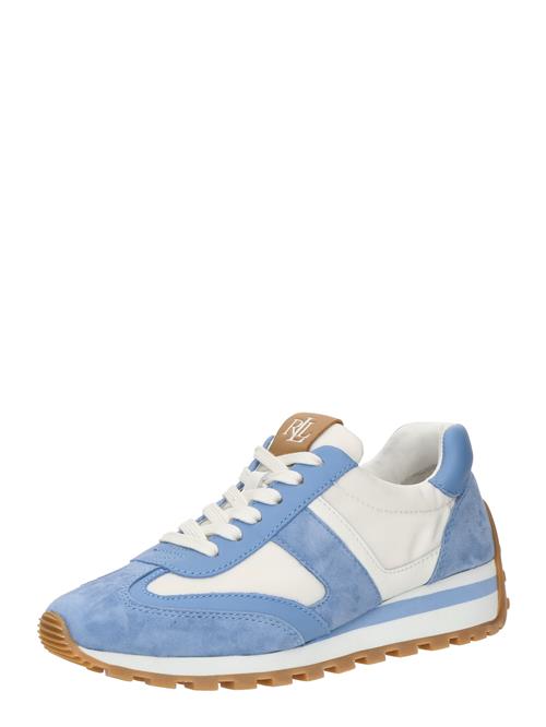 Se Lauren Ralph Lauren Sneaker low 'DANI'  blå / hvid ved About You