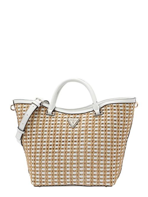 GUESS Shopper 'Atalia'  beige / hvid