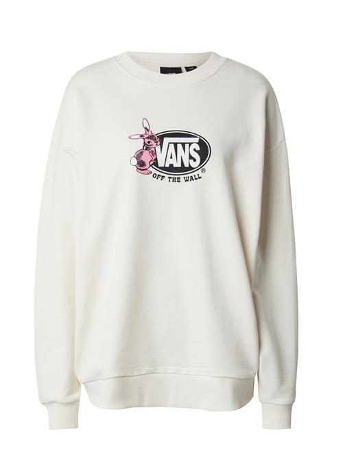 VANS Sweatshirt 'FOLLOW'  lyserød / sort / hvid