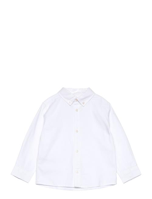 Oxford Cotton Shirt Mango White