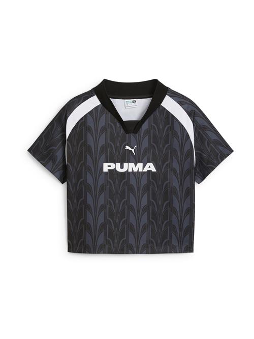 Se PUMA Shirts 'FOOTBALL'  navy / sort / offwhite ved About You