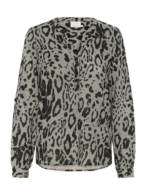Kaffe Bluse 'KAMilia'  sort / hvid