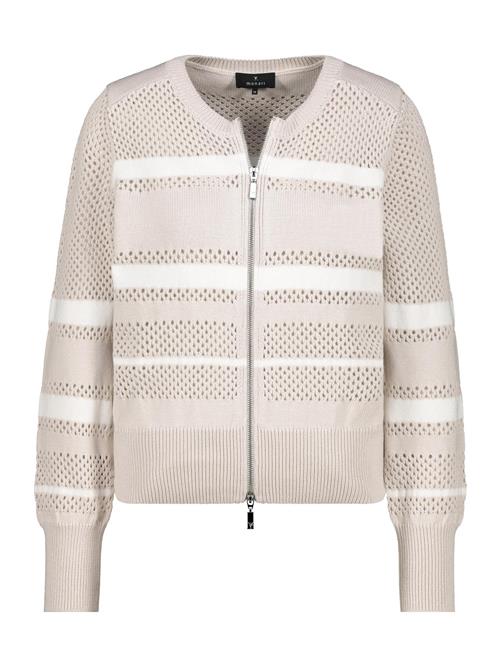 monari Cardigan  sand / hvid