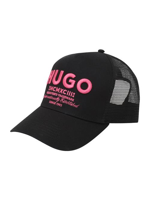 HUGO Hætte  pink / sort