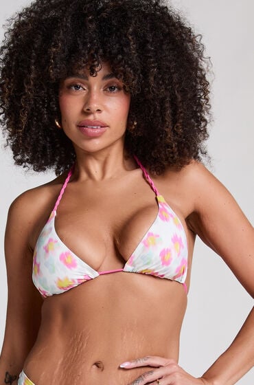 Hunkemöller Triangle bikinitop Madeira pink