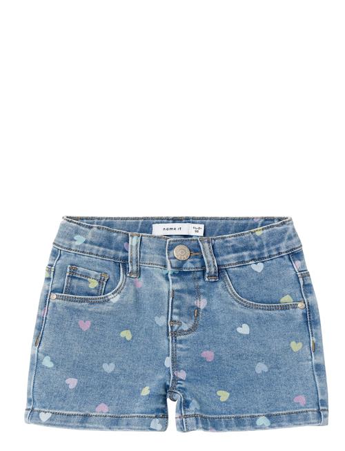 Nmfsalli Slim Dnm Shorts 3555-On Noos Name It Blue