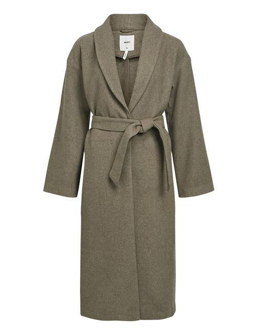 Objpisa Long Coat Noos Object Brown