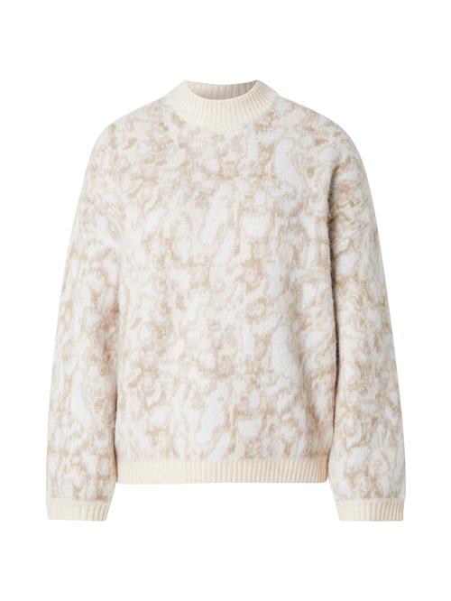 PIECES Pullover 'PCPEGGY'  beige / champagne / hvid