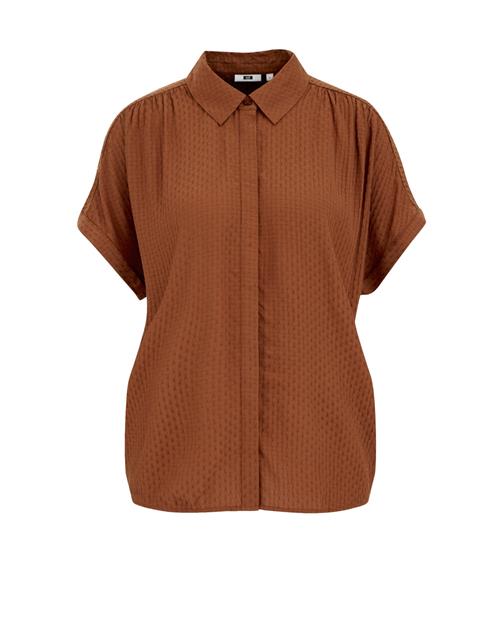 WE Fashion Bluse  cognac