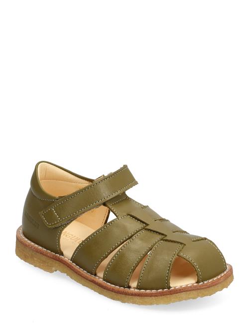 Sandals - Flat - Closed Toe ANGULUS Green