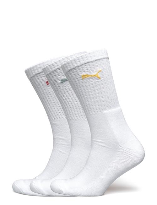 Puma Unisex Crew Sock 3P PUMA White