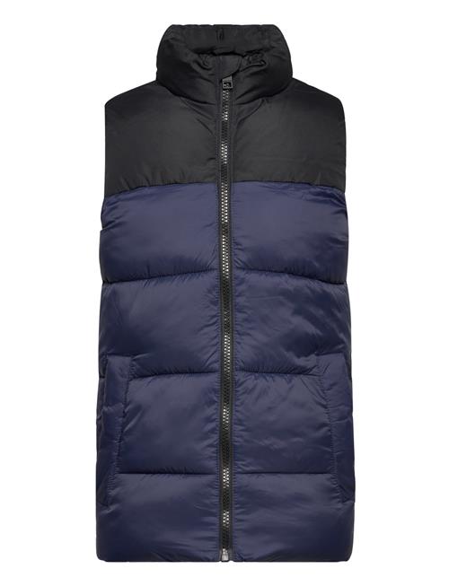 Jack & Jones Jjetoby Bodywarmer Collar Sn Jnr Jack & J S Blue