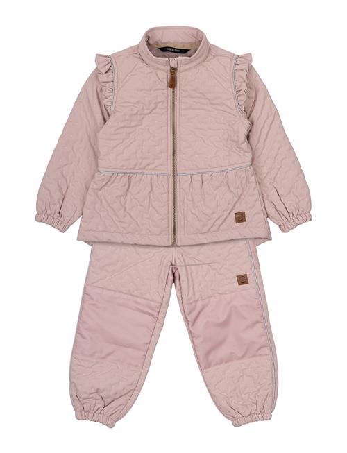 Thermal+ Frill Set Mikk-line Pink