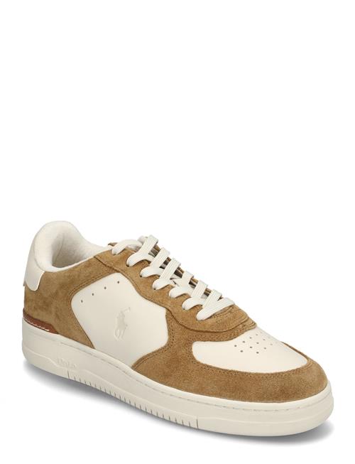 Masters Court Leather-Suede Sneaker Polo Ralph Lauren Beige