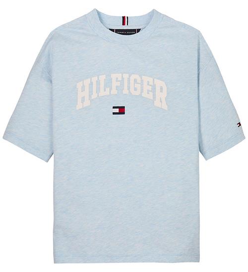 Tommy Hilfiger T-shirt - Varsity - Breezy Blue Heather