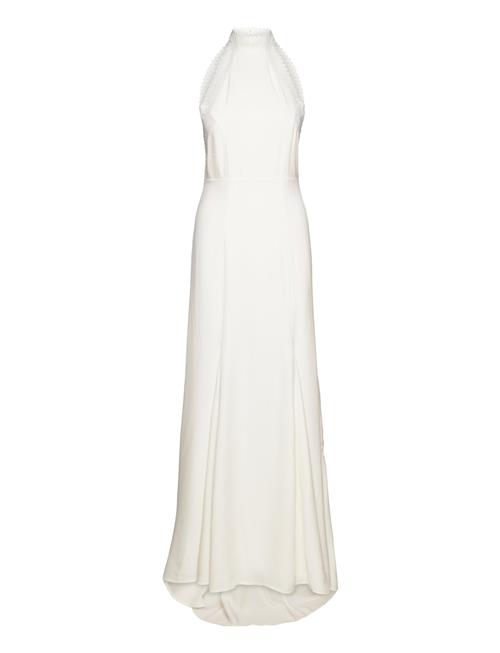 Maxi Length Neckholder Dress IVY OAK White