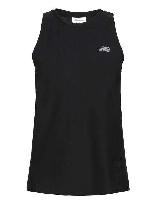 Jacquard Slim Tank New Balance Black