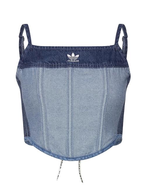 Ksenia Denim Corset Adidas Originals Blue