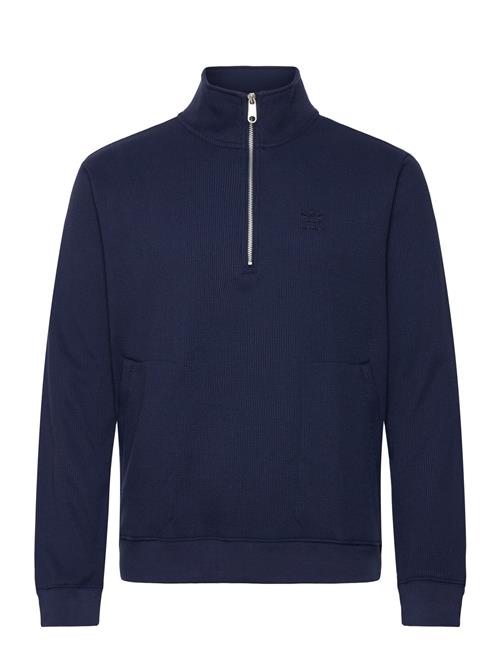 Trefoil Essentials Waffle 1/2 Zip Adidas Originals Navy