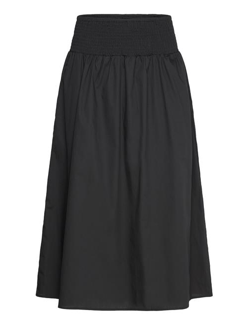 Vimia Hw Midi Skirt/Ka Vila Black