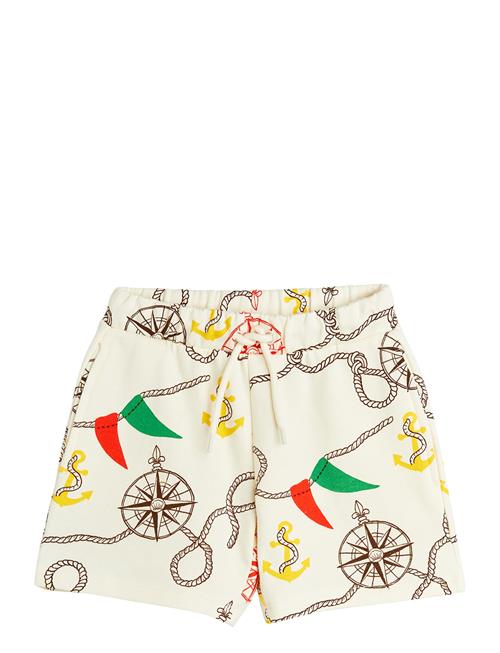 Nautical Aop Sweatshorts Mini Rodini Patterned