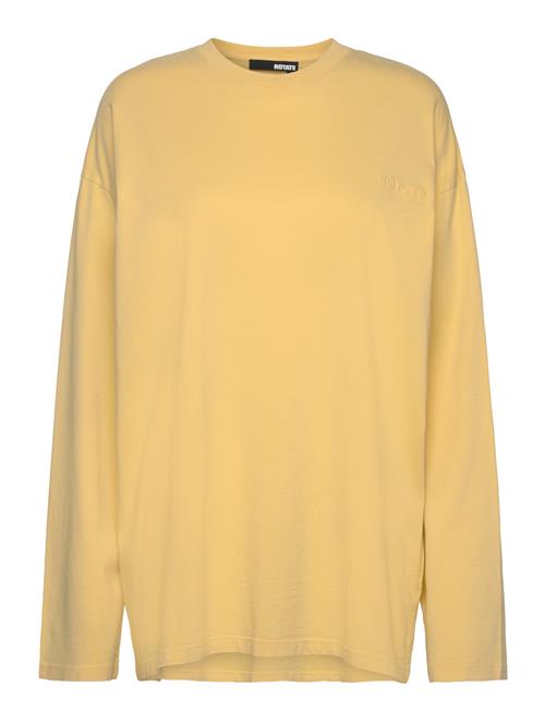 Long-Sleeved T-Shirt ROTATE Birger Christensen Yellow