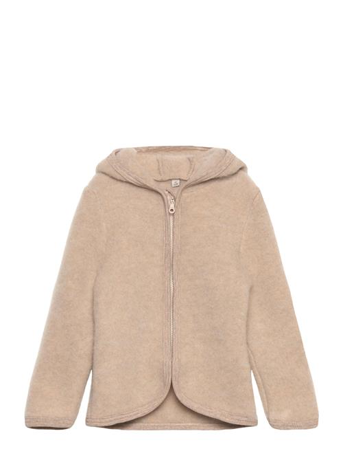 Jacket Ears Wool Fleece Huttelihut Beige