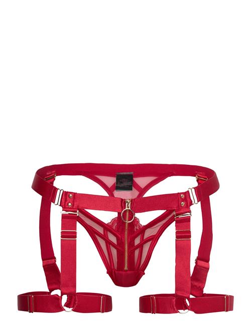 Se Sable Hl String Tr Suspender Hunkemöller Red ved Booztlet