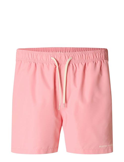 Slhdane Swimshorts W Selected Homme Pink